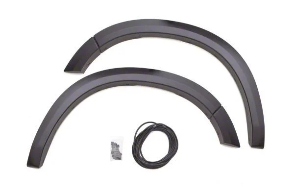 Elite Series Sport Style Fender Flares; Front; Textured Black (10-18 RAM 2500)