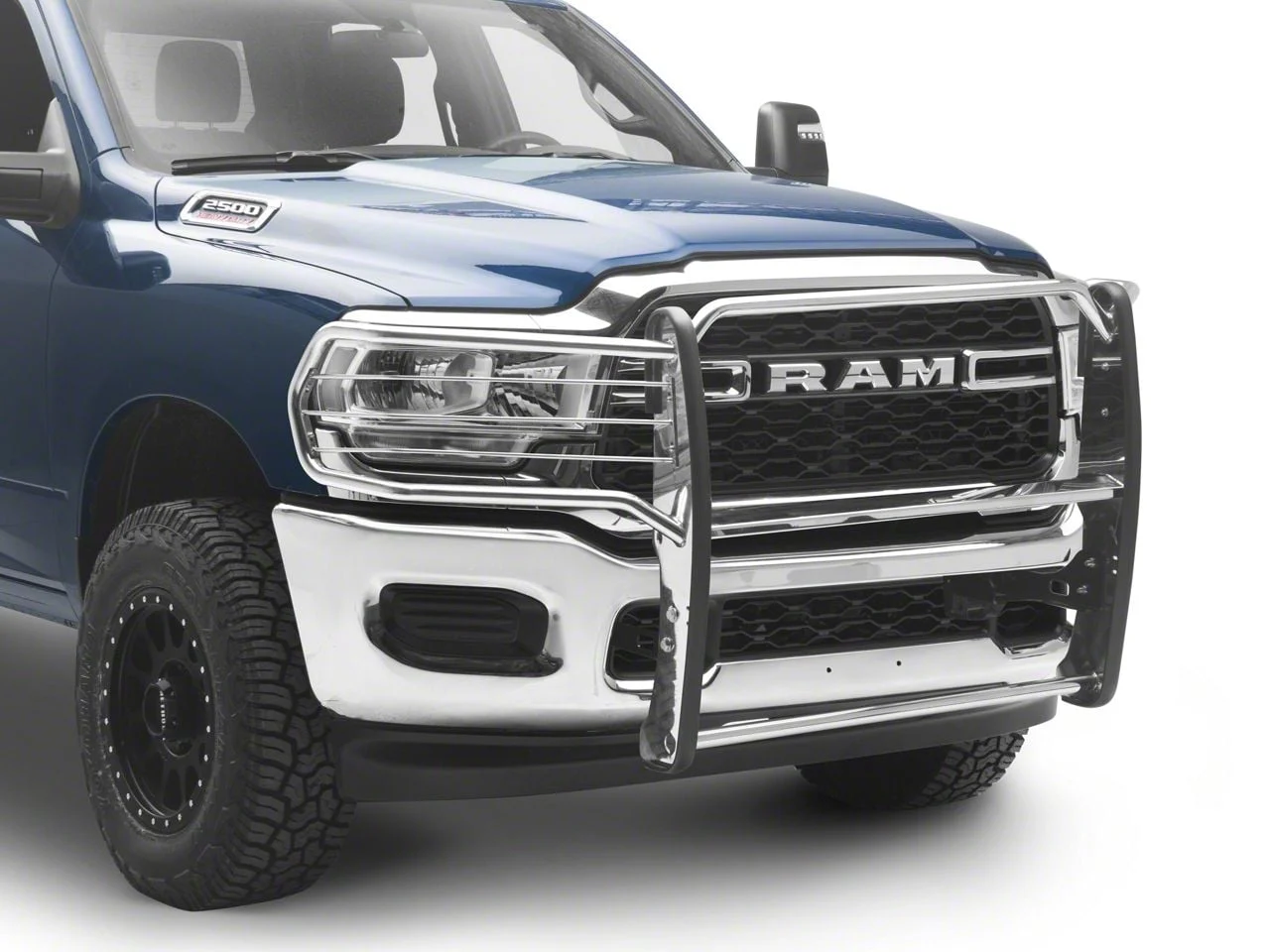 Grille Guard; Stainless Steel (19-26 RAM 2500)