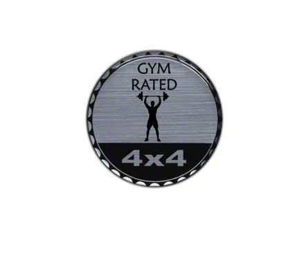Gym Rated Badge (Universal; Some Adaptation May Be Required)