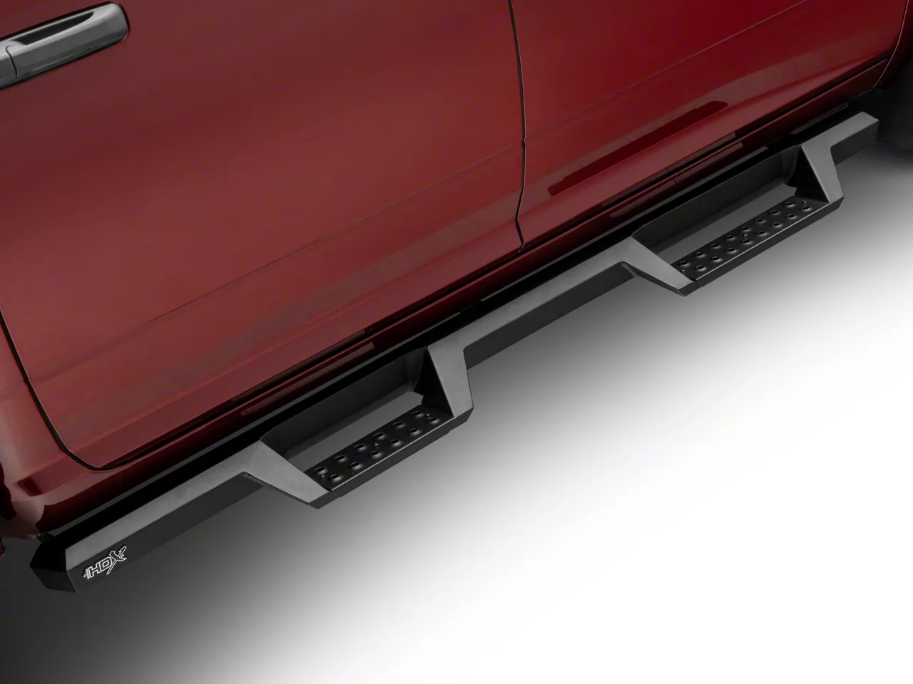 Westin HDX Drop Nerf Side Step Bars; Textured Black (10-26 RAM 2500 Crew Cab)