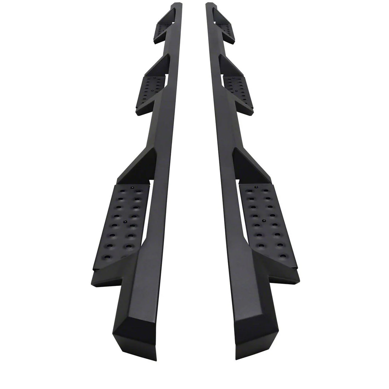 Westin HDX Drop Wheel-to-Wheel Nerf Side Step Bars; Textured Black (19-26 RAM 2500 Crew Cab w/ 8-Foot Box)