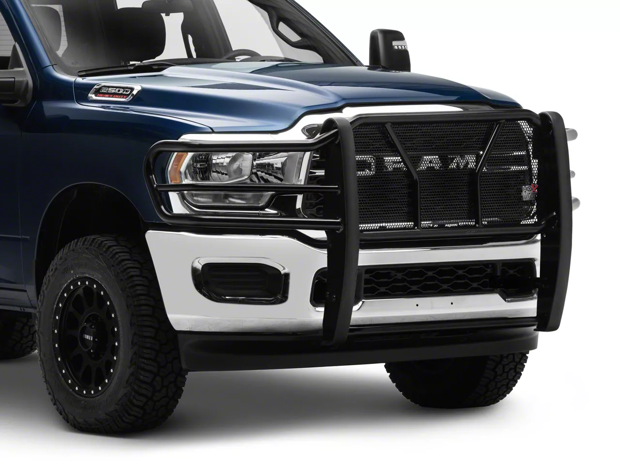 Westin HDX Grille Guard; Black (19-24 RAM 2500)