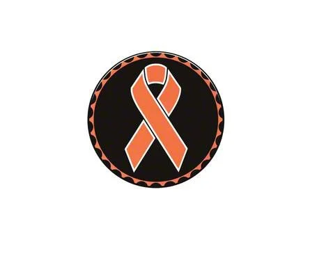Kidney Cancer Ribbon Rated Badge (Universal; Some Adaptation May Be Required)