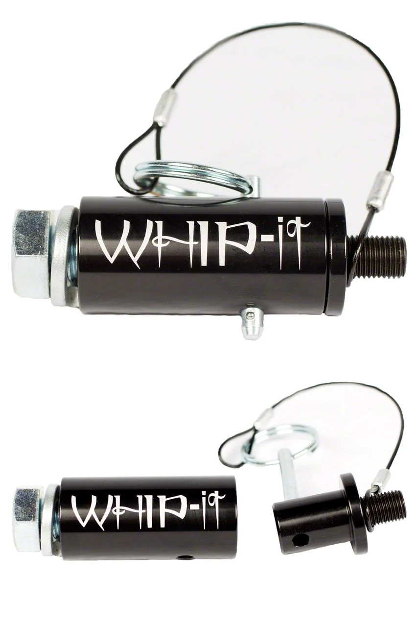 Premium LED Light Rod Quick Release Flag Mount; Black (Universal; Some Adaptation May Be Required)