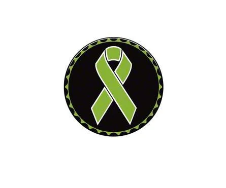 Lymphoma Cancer Ribbon Rated Badge (Universal; Some Adaptation May Be Required)