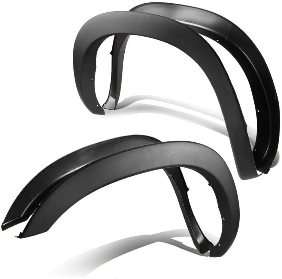 OE Style Fender Flares; Matte Black (03-09 RAM 2500)
