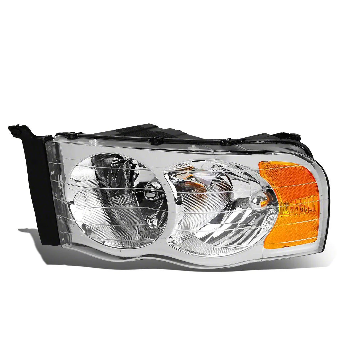 OE Style Headlight; Black Housing; Clear Lens; Driver Side (03-05 RAM 2500)