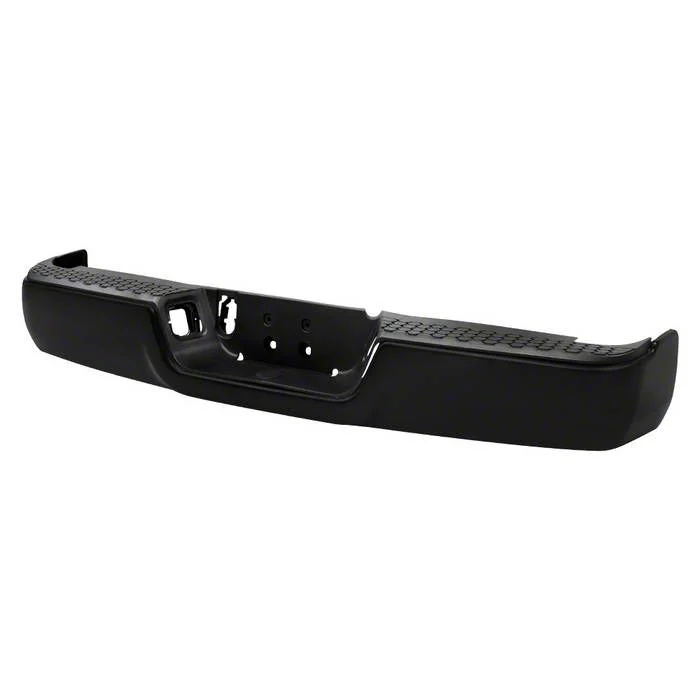 OEM Style Steel Rear Bumper; Black (10-12 RAM 2500)