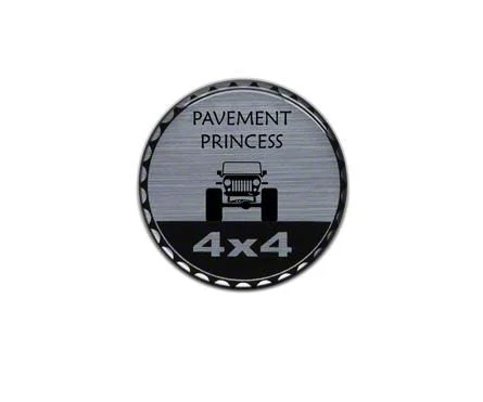 Pavement Princess Rated Badge (Universal; Some Adaptation May Be Required)