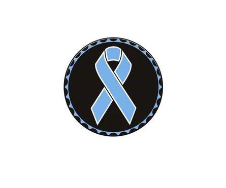 Prostate Cancer Ribbon Rated Badge (Universal; Some Adaptation May Be Required)