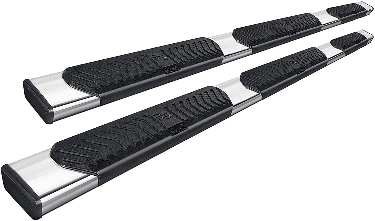 Westin R5 M-Series Wheel-to-Wheel Nerf Side Step Bars; Polished Stainless (19-26 RAM 2500 Crew Cab w/ 8-Foot Box)
