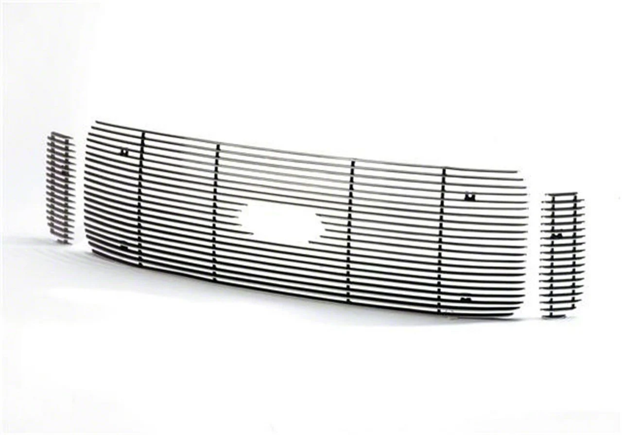 Putco Shadow Billet Upper Overlay Grilles; Polished (2012 RAM 2500)