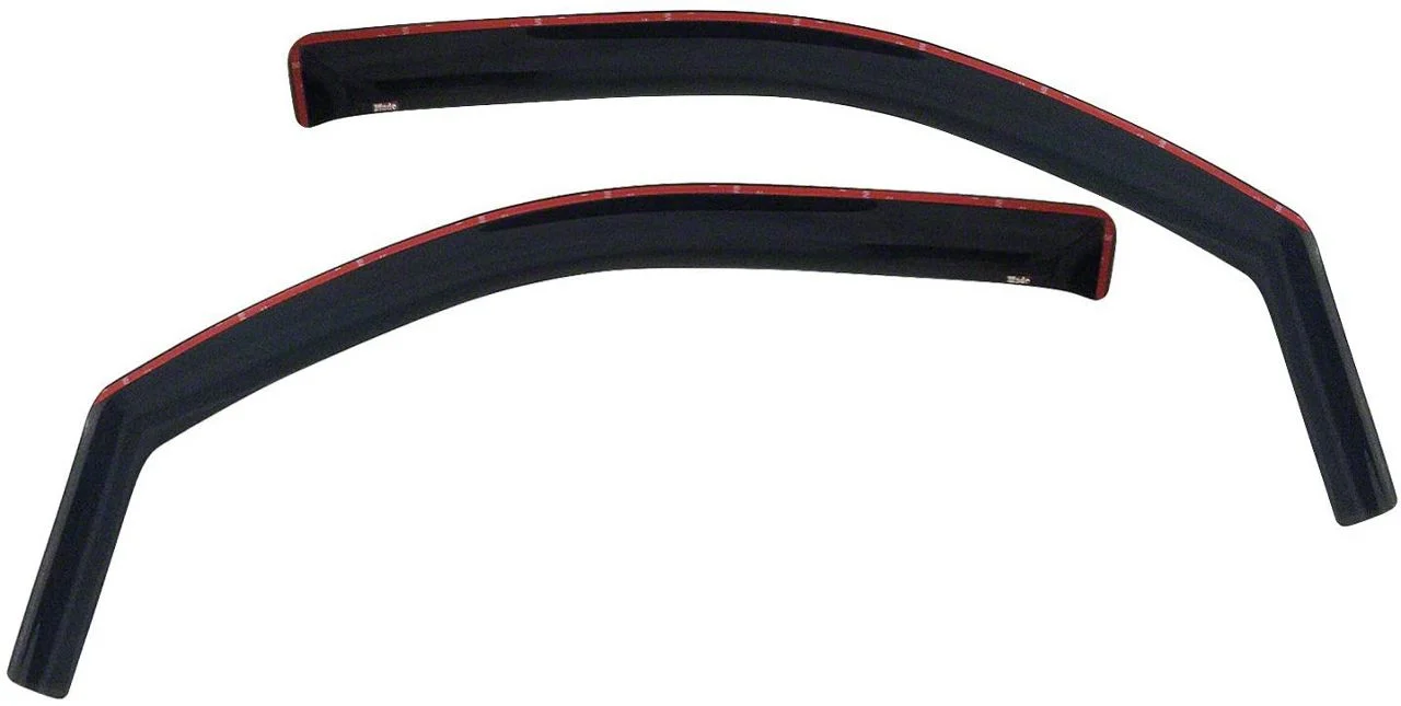 Westin In-Channel Window Deflectors; Front; Smoke (03-09 RAM 2500 Quad Cab)