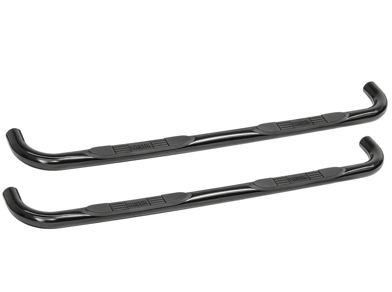 Westin E-Series 3-Inch Nerf Side Step Bars; Black (03-09 RAM 2500 Quad Cab)