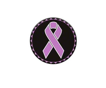 Testicular Cancer Ribbon Rated Badge (Universal; Some Adaptation May Be Required)