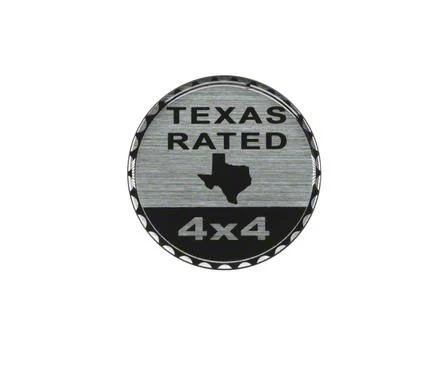 Texas Rated Badge (Universal; Some Adaptation May Be Required)