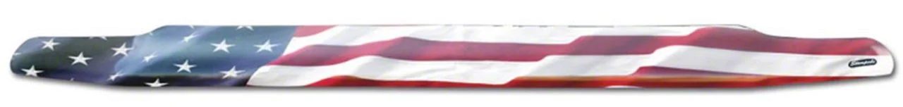Vigilante Premium Hood Protector; American Flag (10-18 RAM 2500)