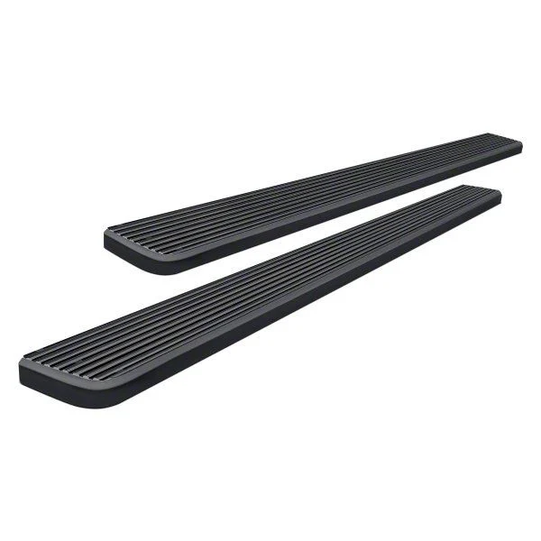 5-Inch iStep Running Boards; Black (10-18 RAM 3500 Mega Cab)
