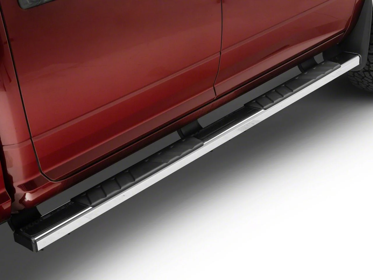 5-Inch Running Boards; Stainless Steel (10-26 RAM 3500 Crew Cab)