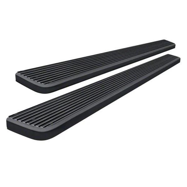 6-Inch iStep Running Boards; Black (10-18 RAM 3500 Mega Cab)