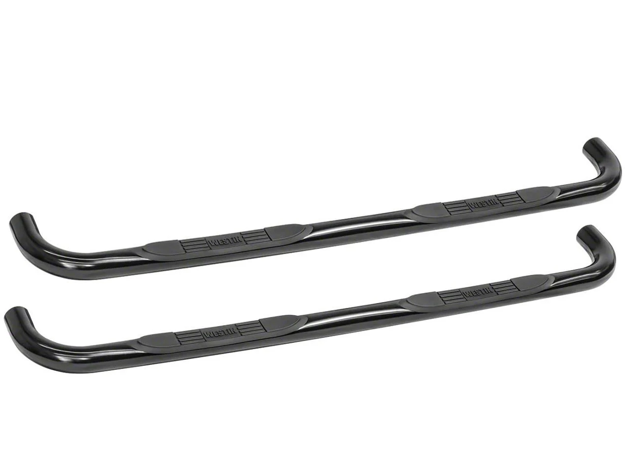 Westin E-Series 3-Inch Nerf Side Step Bars; Black (10-26 RAM 3500 Crew Cab)