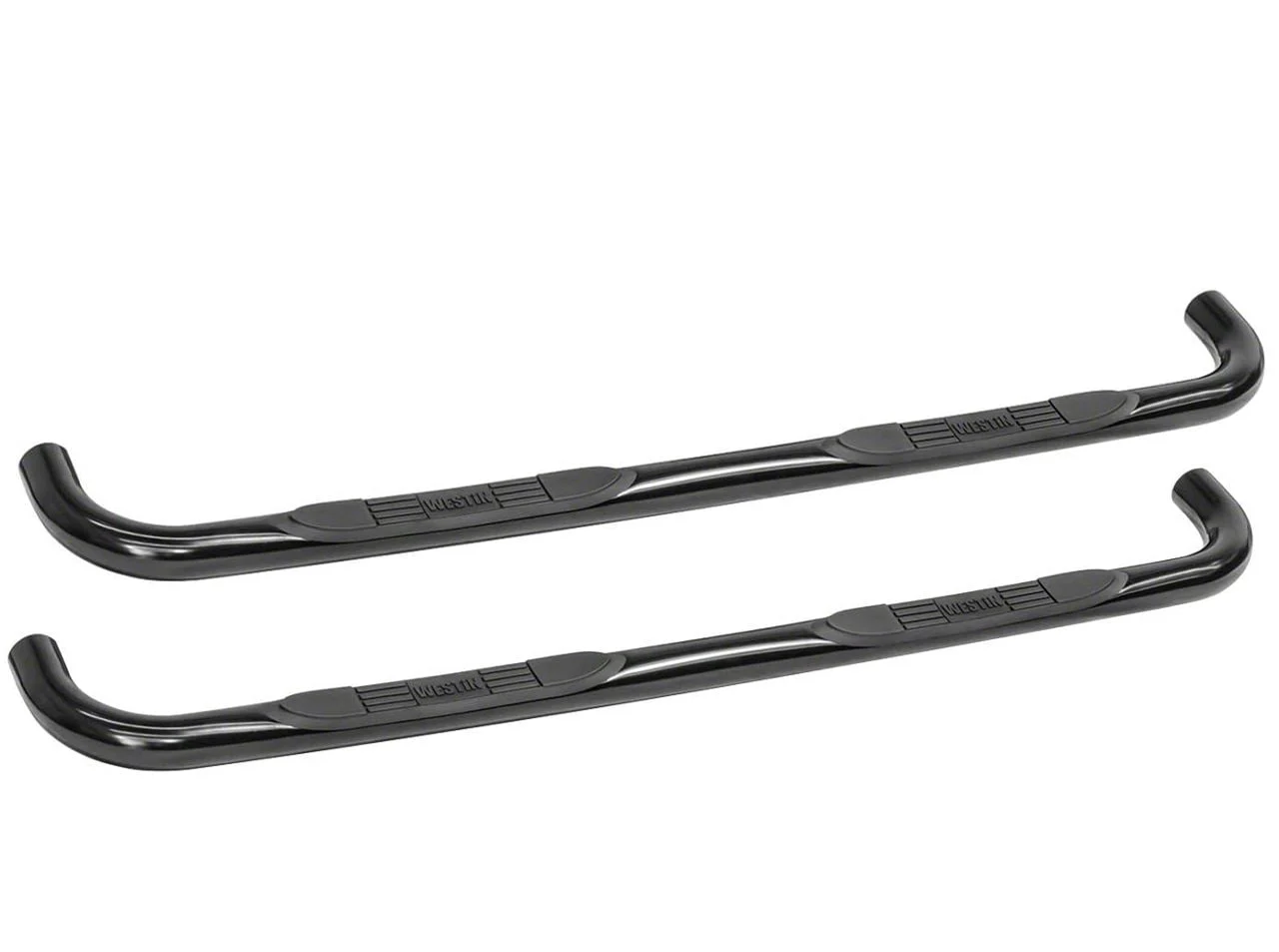 Westin E-Series 3-Inch Nerf Side Step Bars; Black (10-26 RAM 3500 Mega Cab)