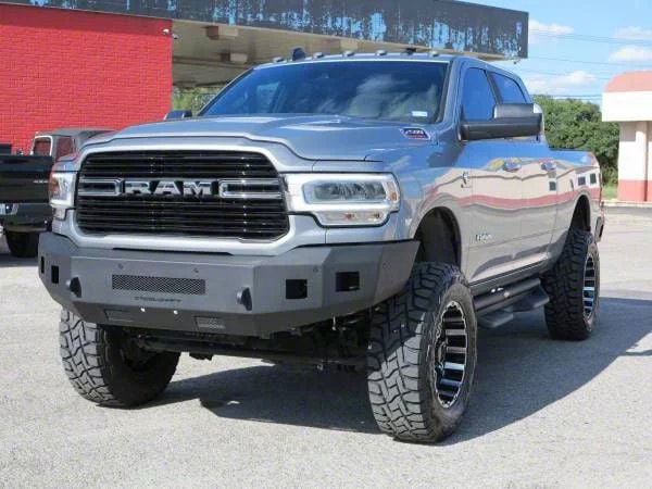 Fortis Front Bumper; Textured Black (19-26 RAM 3500)