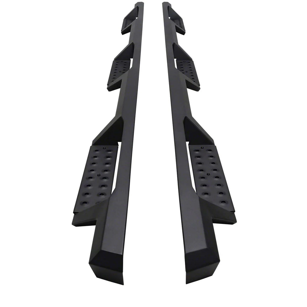 Westin HDX Drop Wheel-to-Wheel Nerf Side Step Bars; Textured Black (19-26 RAM 3500 Crew Cab SRW w/ 8-Foot Box)