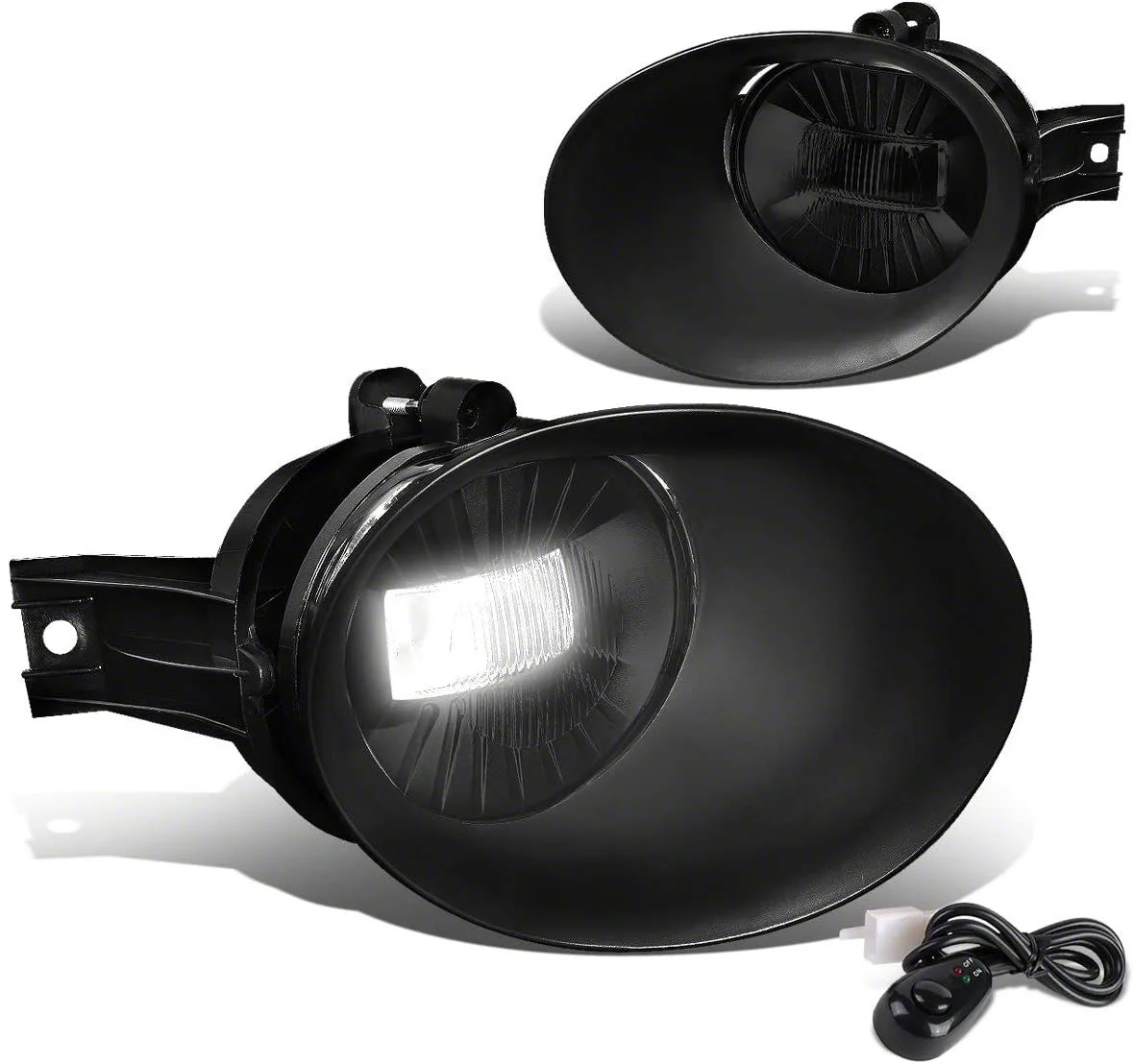 LED Fog Lights; Smoked (03-09 RAM 3500)