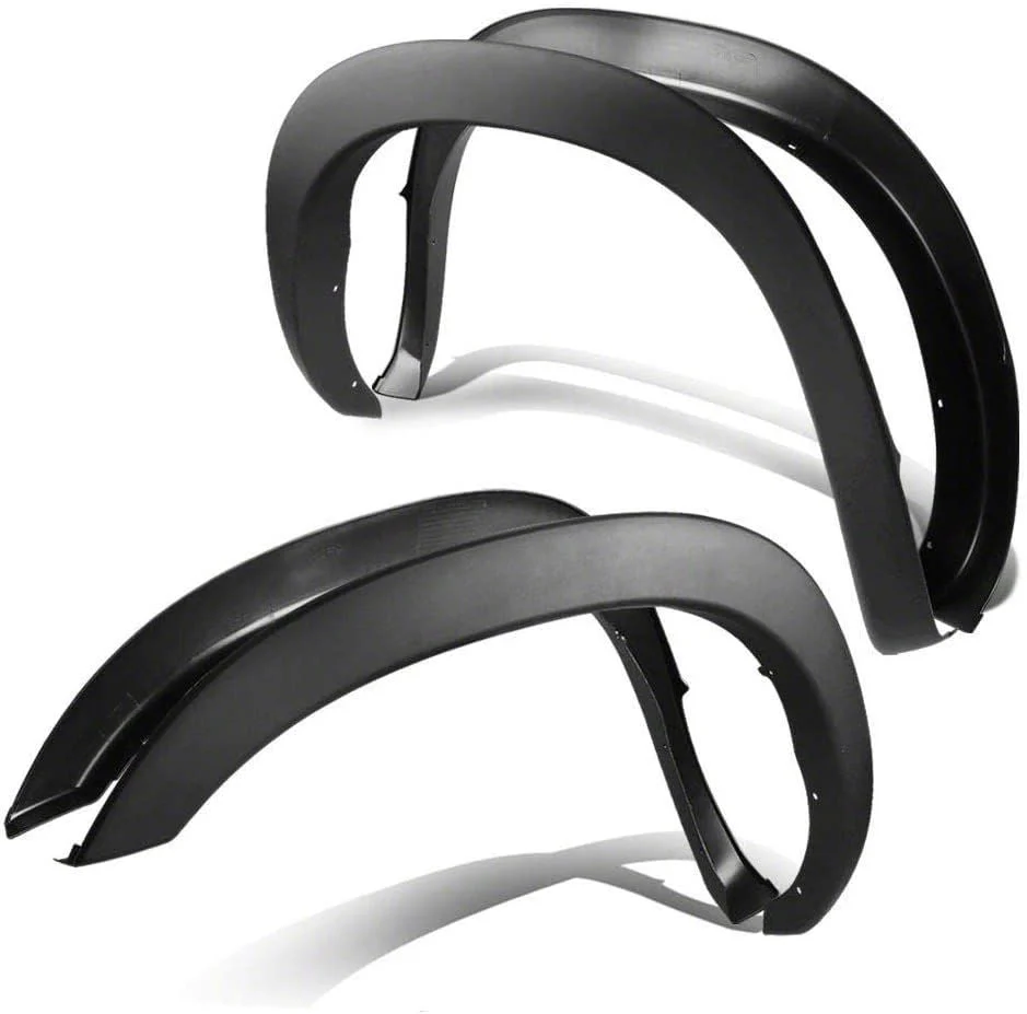 OE Style Fender Flares; Matte Black (03-09 RAM 3500)