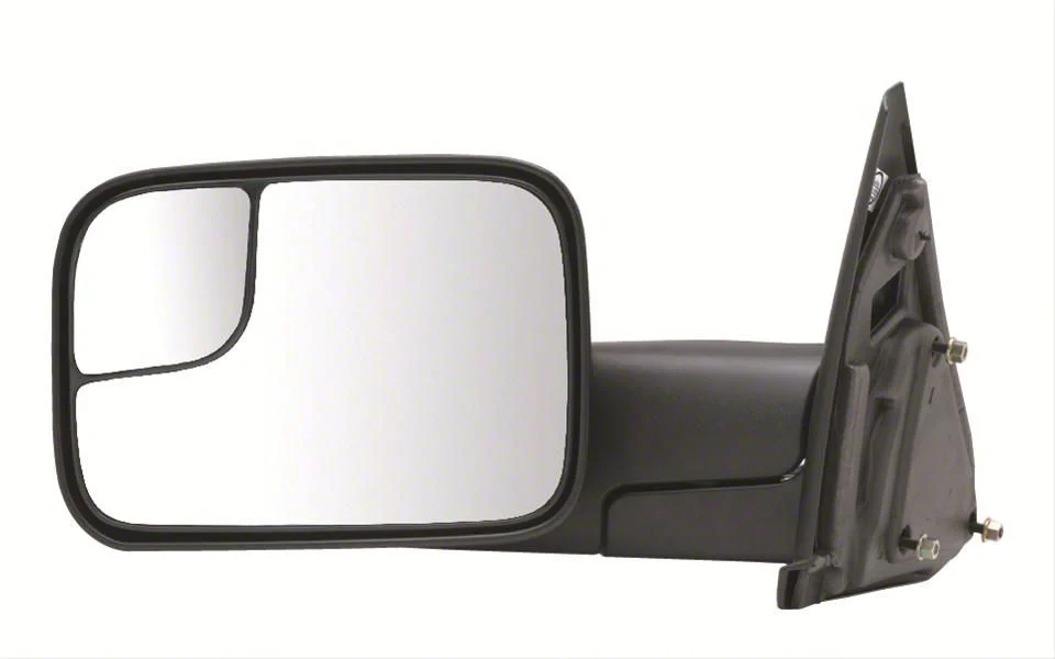 OEM Style Extendable Manual Towing Mirror; Driver Side (10-11 RAM 3500)