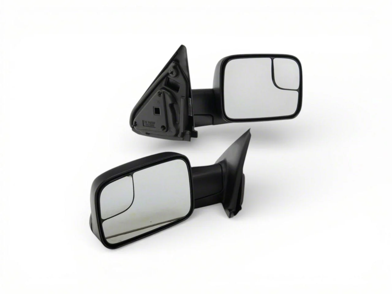 OEM Style Extendable Manual Towing Mirrors; Driver and Passenger Side (10-11 RAM 3500)