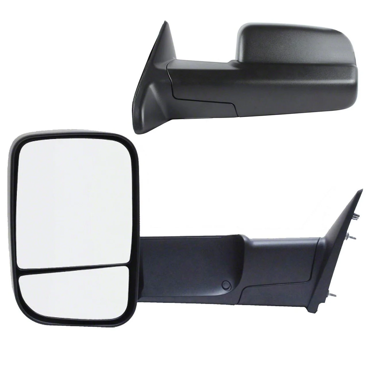 OEM Style Extendable Manual Towing Mirrors; Driver and Passenger Side (12-19 RAM 3500)