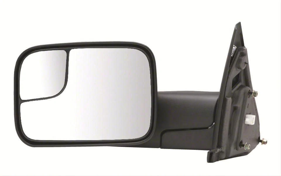 OEM Style Extendable Powered Towing Mirror; Driver Side (10-11 RAM 3500)