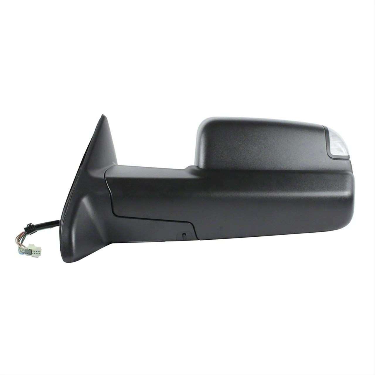 OEM Style Extendable Powered Towing Mirror with Turn Signal; Driver Side (12-19 RAM 3500)