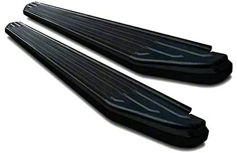 Peerless Running Boards; Black (10-26 RAM 3500 Mega Cab)