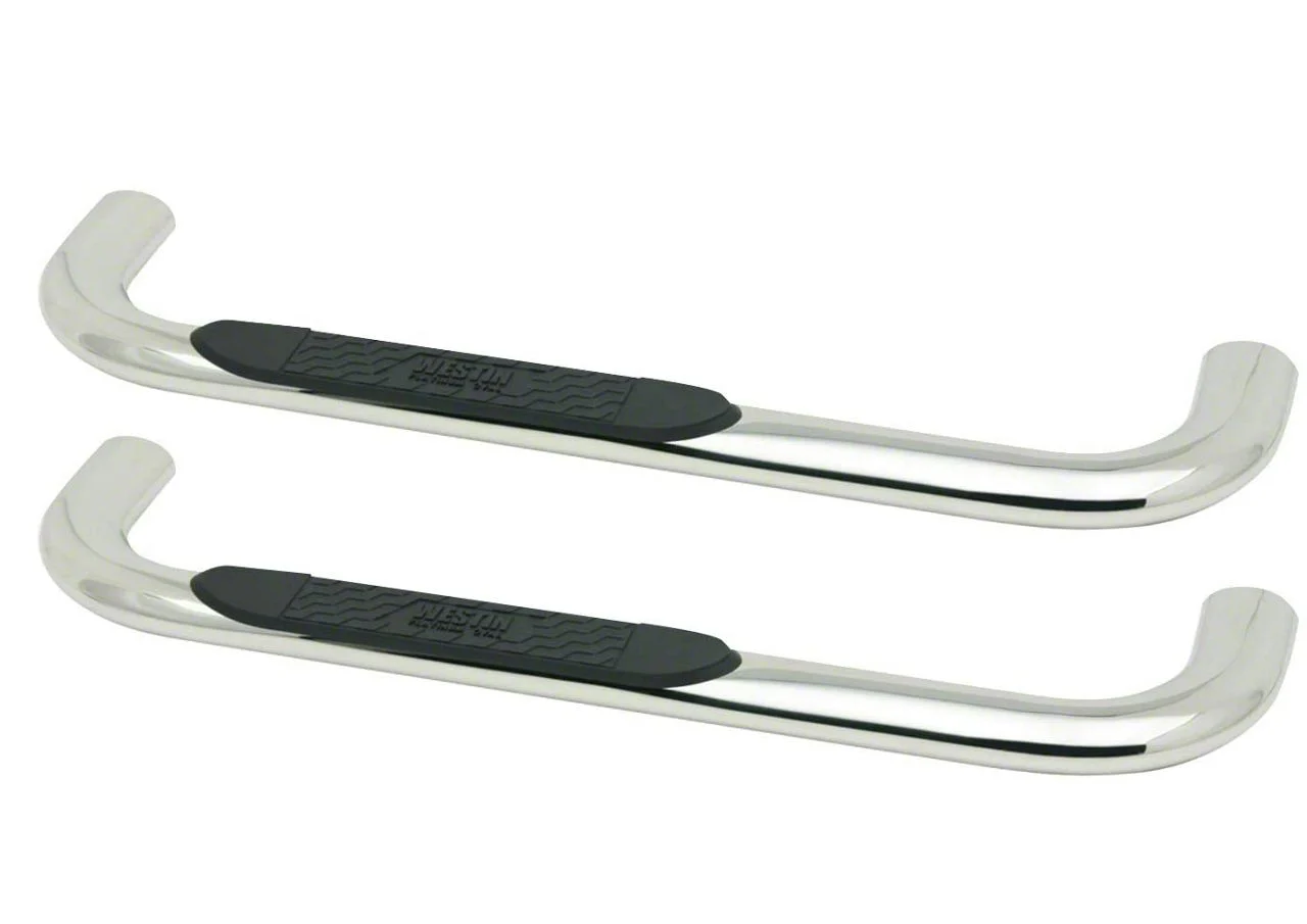 Westin Platinum 4-Inch Oval Side Step Bars; Stainless Steel (10-26 RAM 3500 Regular Cab)