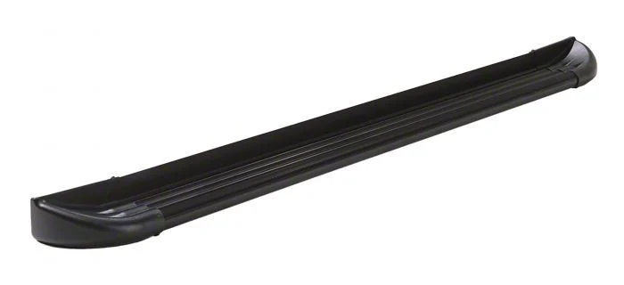 Multi-Fit TrailRunner Running Boards without Mounting Brackets; Black (03-09 RAM 3500 Quad Cab)