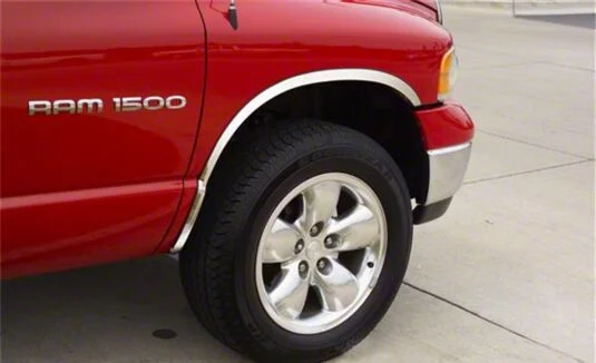 Putco Stainless Steel Fender Trim; Covers Entire Wheel Well (03-09 RAM 3500)
