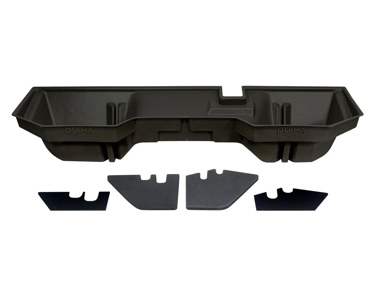 Underseat Storage; Dark Gray (03-18 RAM 3500 Quad Cab, Crew Cab)