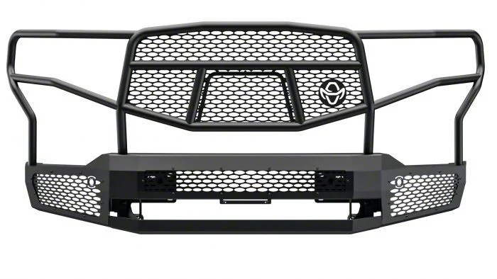 Ranch Hand Midnight Series Front Bumper with Grille Guard (20-26 Silverado 2500 HD)