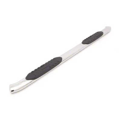 5-Inch Oval Curved Nerf Side Step Bars; Polished Stainless (19-26 Ranger SuperCrew)