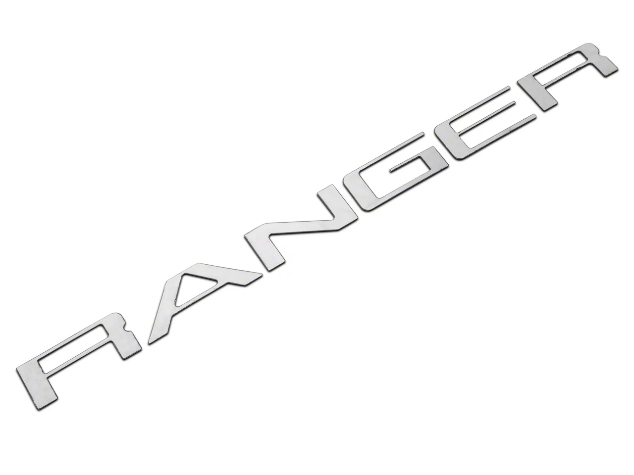 Putco Black Platinum Tailgate Insert Letters (19-23 Ranger)