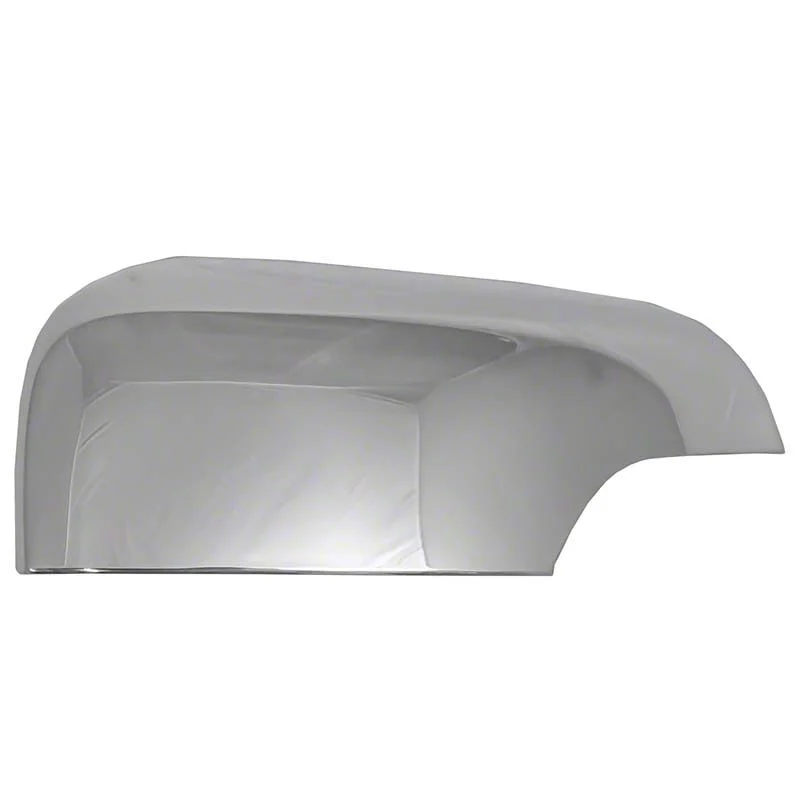 Half Top Replacement Mirror Covers with Turn Signal Opening; Chrome ABS (19-25 Ranger)