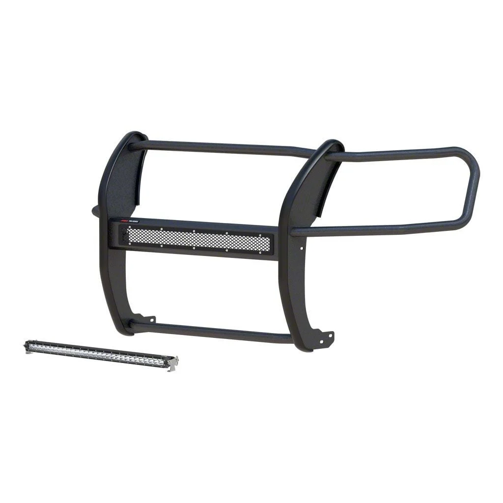 Pro Series Grille Guard with 30-Inch LED Light Bar; Black (19-23 Ranger)