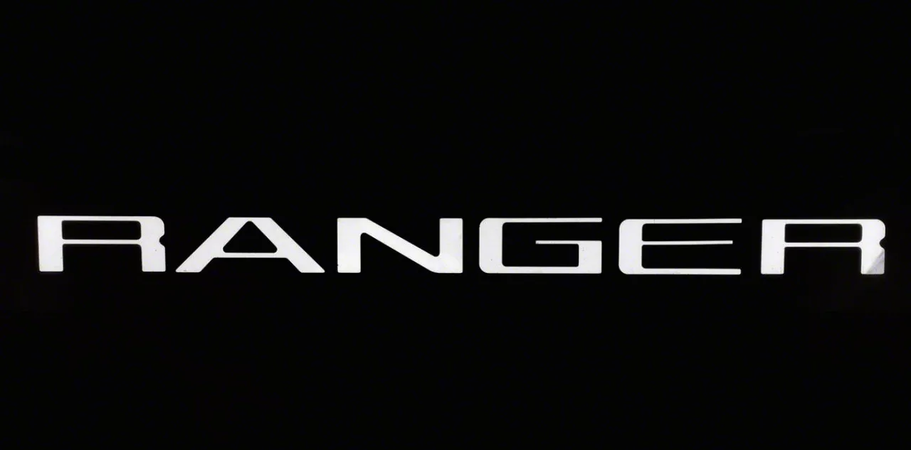 Putco Stainless Steel Tailgate Insert Letters (19-23 Ranger)