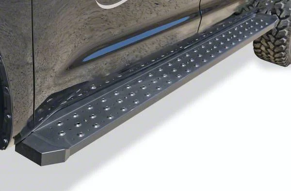 STX600 Running Boards; Black (19-26 Ranger SuperCrew)