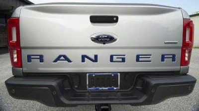 Tailgate Insert Letters; Ford Emblem Blue (19-23 Ranger)
