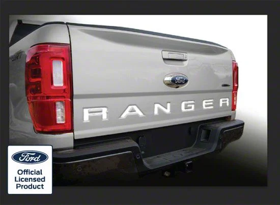 Tailgate Insert Letters; White (19-23 Ranger)