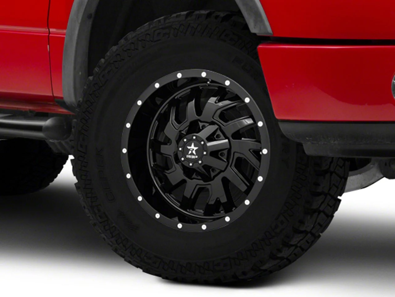 RBP 65R Glock Black 6-Lug Wheel; 20x10; -12mm Offset (04-08 F-150)